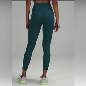 lululemon athletica Wunder Train HR 23” size 6 Green Jasper